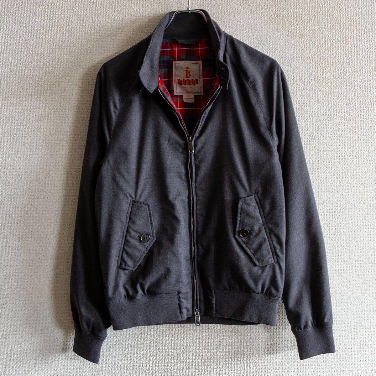 美品】 BARACUTA 【G9 スウィングトップ ハリントンジャケット】38 
