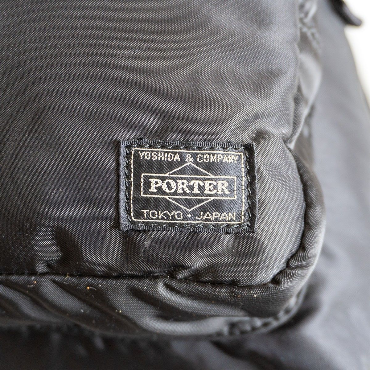美品】PORTER 【タンカー リュック】ポーター ブラック バックパック