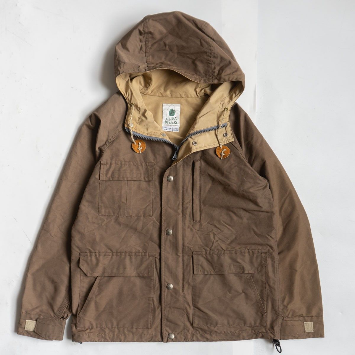 美品】Sierra Designs 【USA製 60/40クロス マウンテンパーカー】 XS