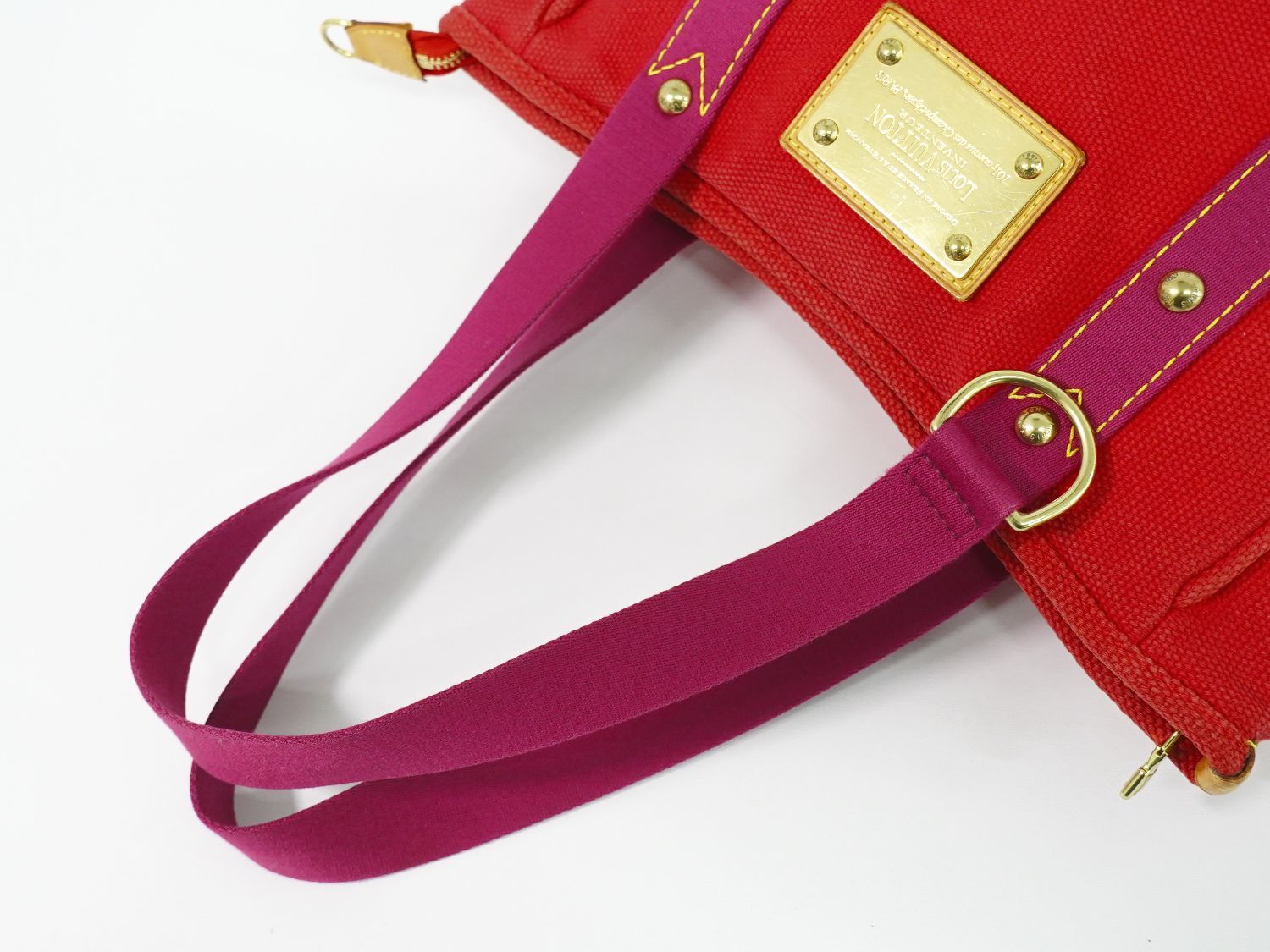 本物 ルイヴィトン LOUIS VUITTON LV カバ MM アンティグア ショルダー 