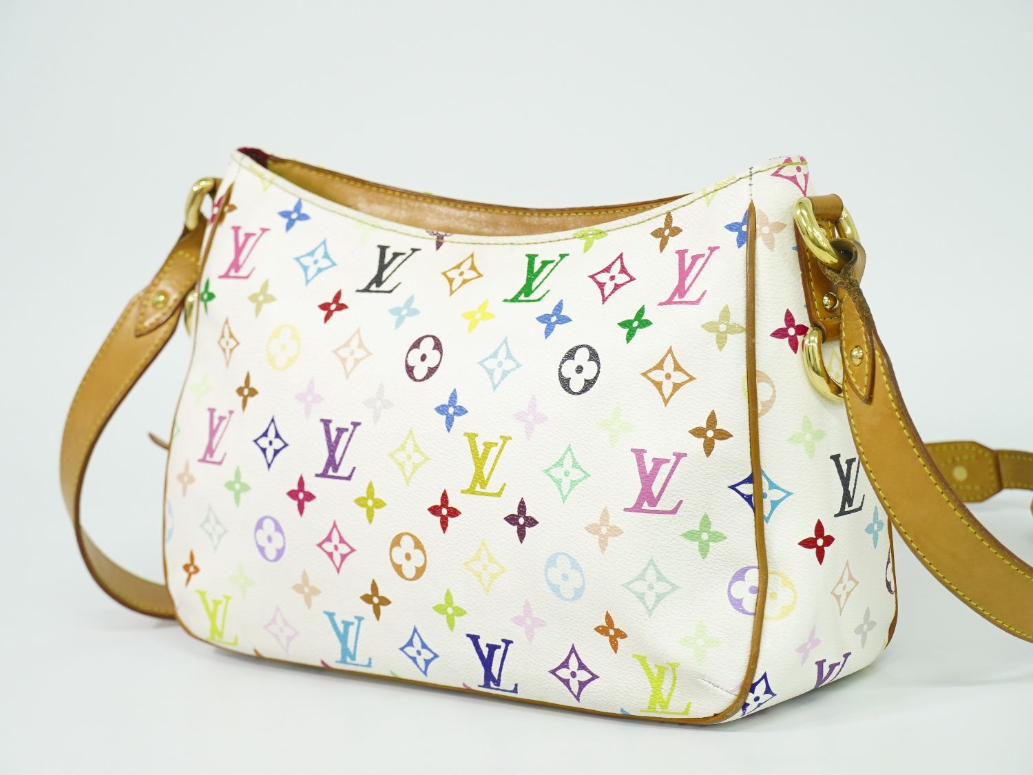 本物 ルイヴィトン LOUIS VUITTON LV ロッジ GM モノグラム マルチ