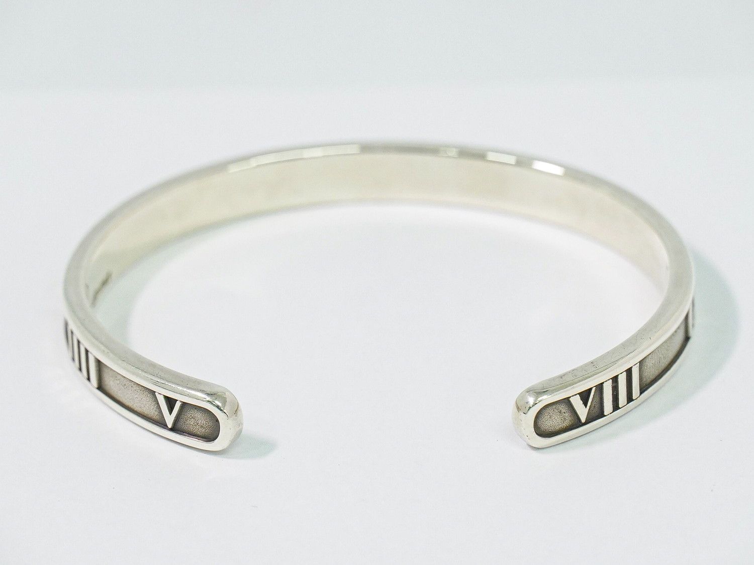本物 ティファニー TIFFANY & Co. アトラス 925 バングル ブレスレット