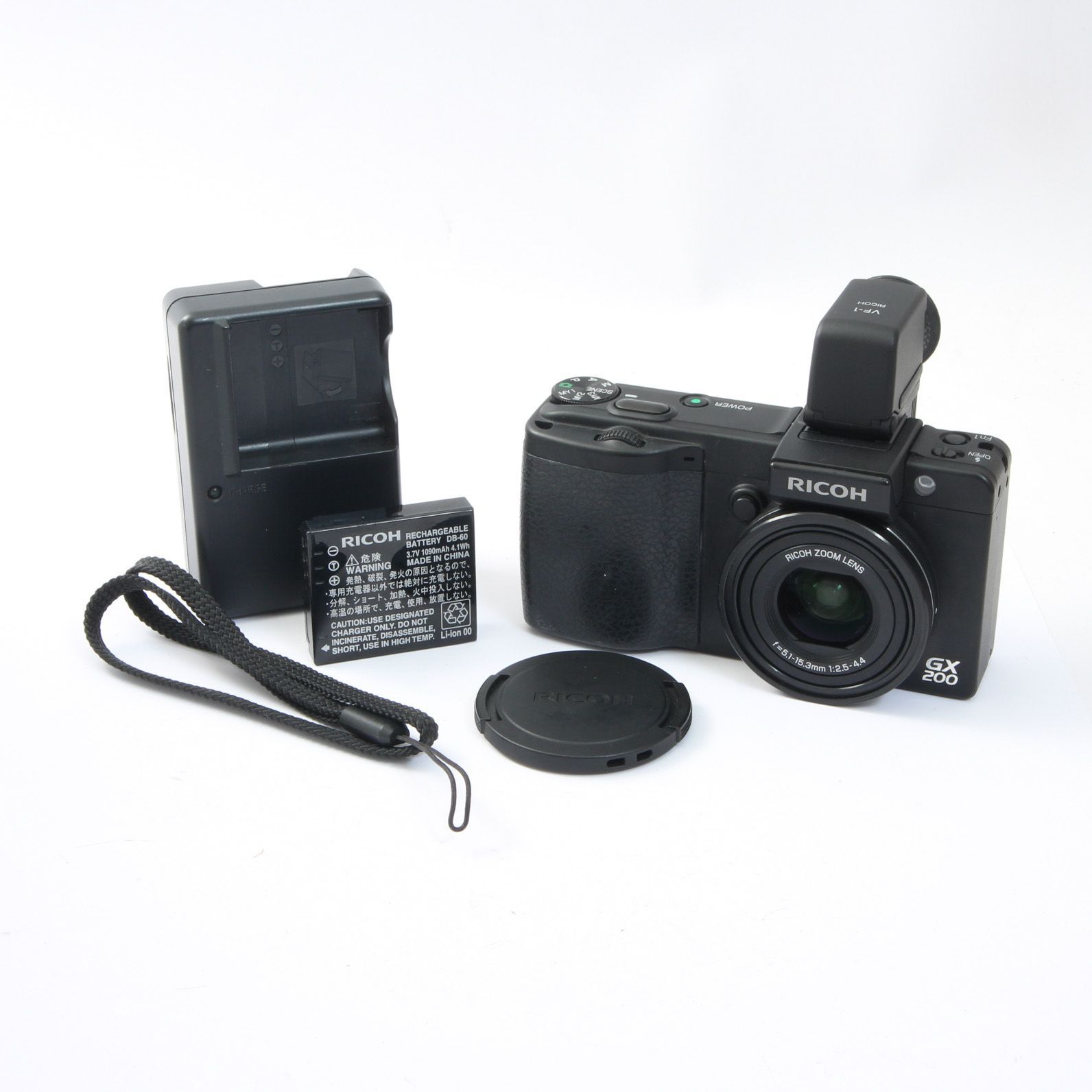 美品　RICOH GX200 コンパクトデジタルカメラ　付属品多数 大人気 RICOH リコー GX200 コンパクト デジタルカメラ リコー 美品