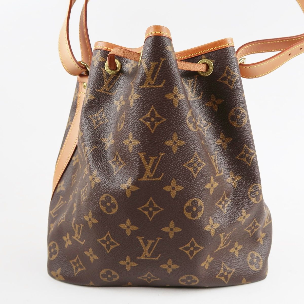 超美品】LOUIS VUITTON ヴィトン モノグラム プチノエ 巾着型 