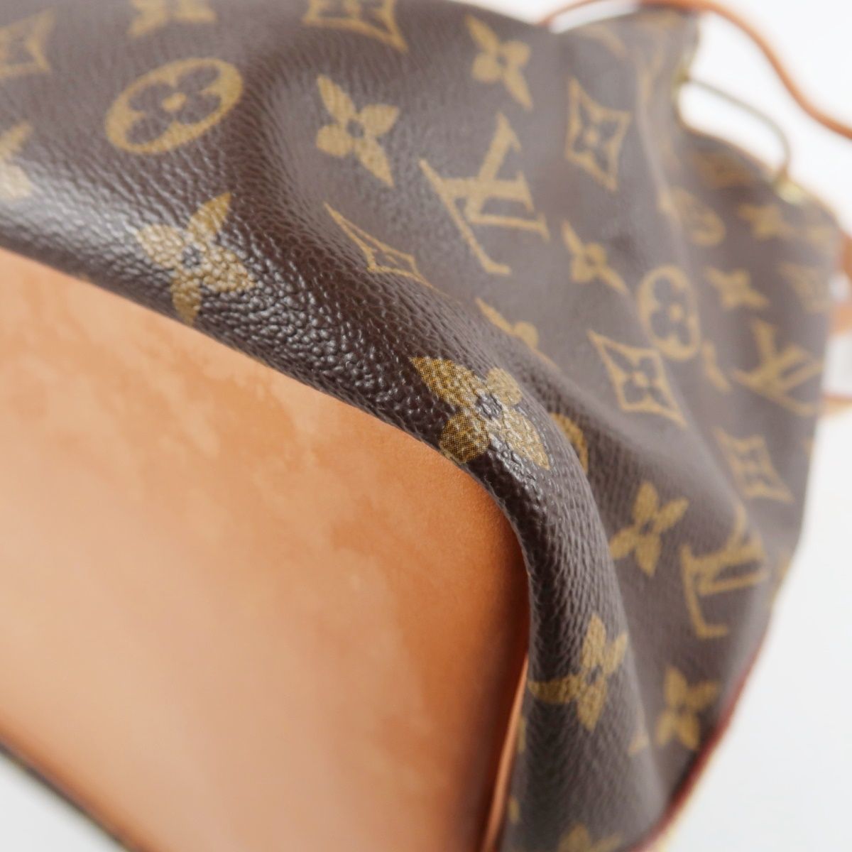 超美品】LOUIS VUITTON ヴィトン モノグラム プチノエ 巾着型 