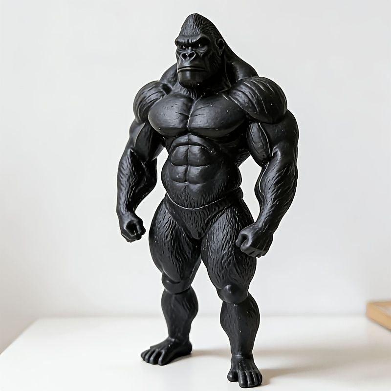 フィギュア マッチョなゴリラ 10cm 筋肉 スマート アニマル 動物
