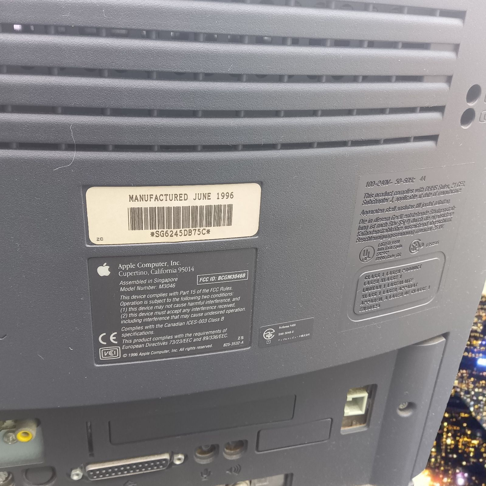 Macintosh Performa 5420 ブラック 希少 - メルカリ