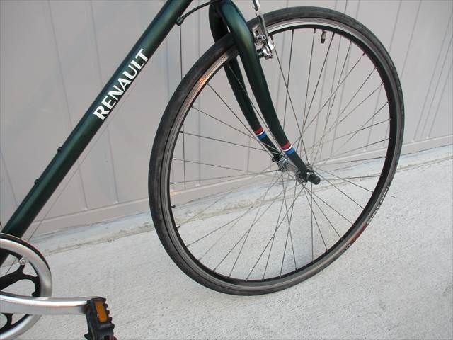 E974　★　15800円★整備済み スポーツ中古自転車 ルノー　グリーン　6段　44ｃｍ【クロスバイク】 E974 ☆ 15800円☆整備済み スポーツ中古自転車 ルノー グリーン 6段