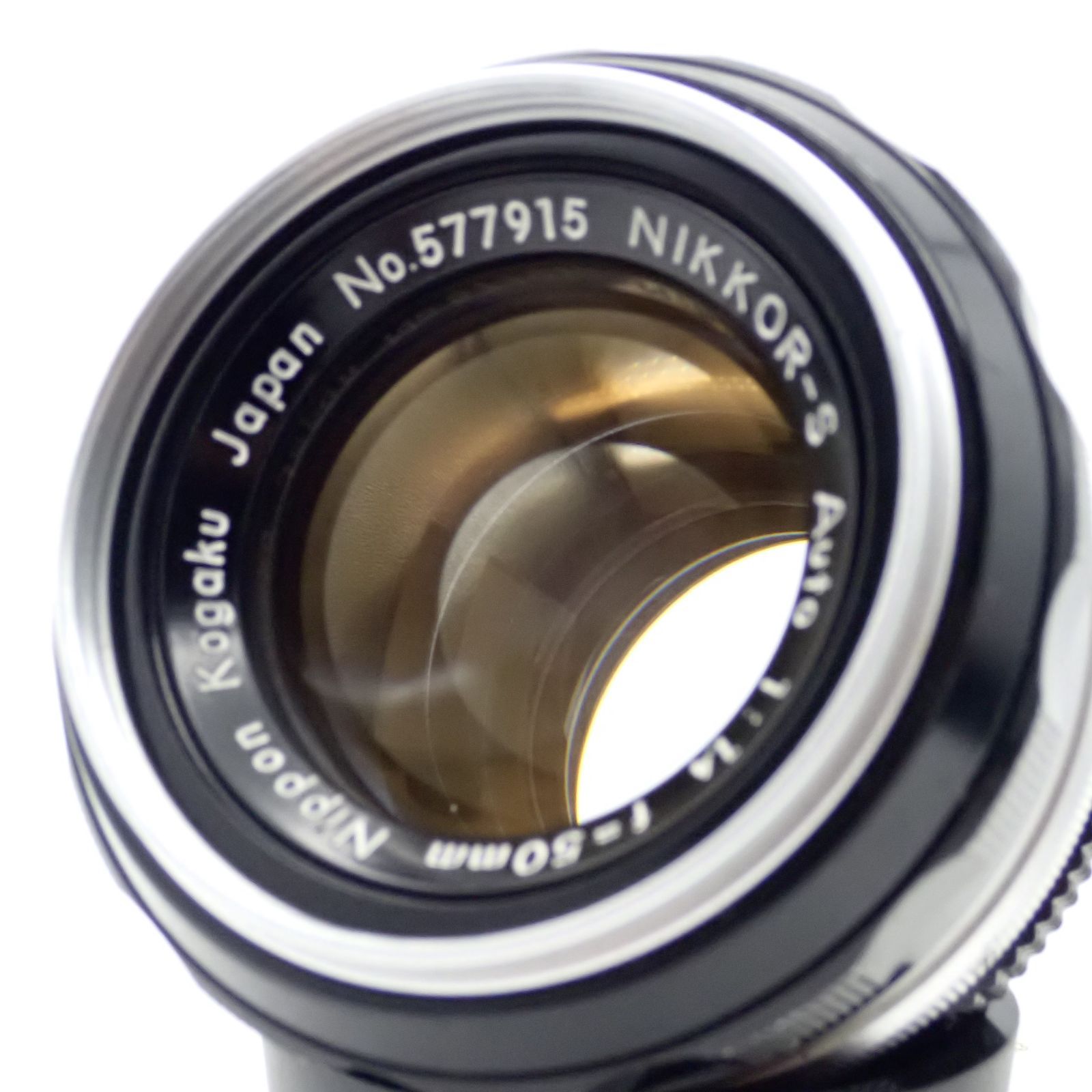 美品 Nikon Nippon Kogaku Ai改 Nikkor-S Auto 50mm f1.4 標準 単焦点 