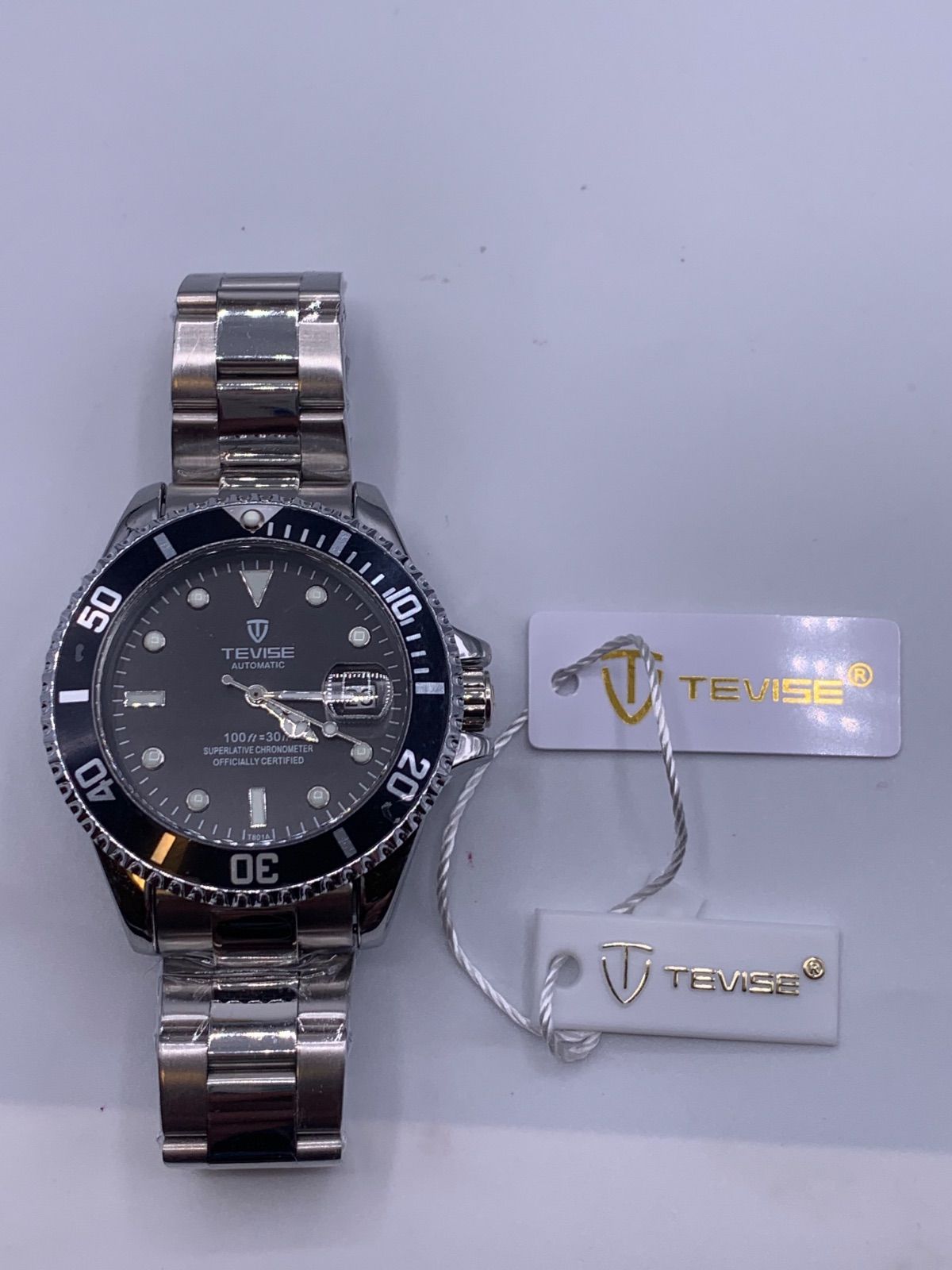  ダイバーズ メンズ腕時計 自動巻き ブラック 42mm ステンレス 夜光 防水 機械式 感 スポーツ ビジネス 即発送 長袖シャツ 自動巻き時計 腕時計(アナログ)