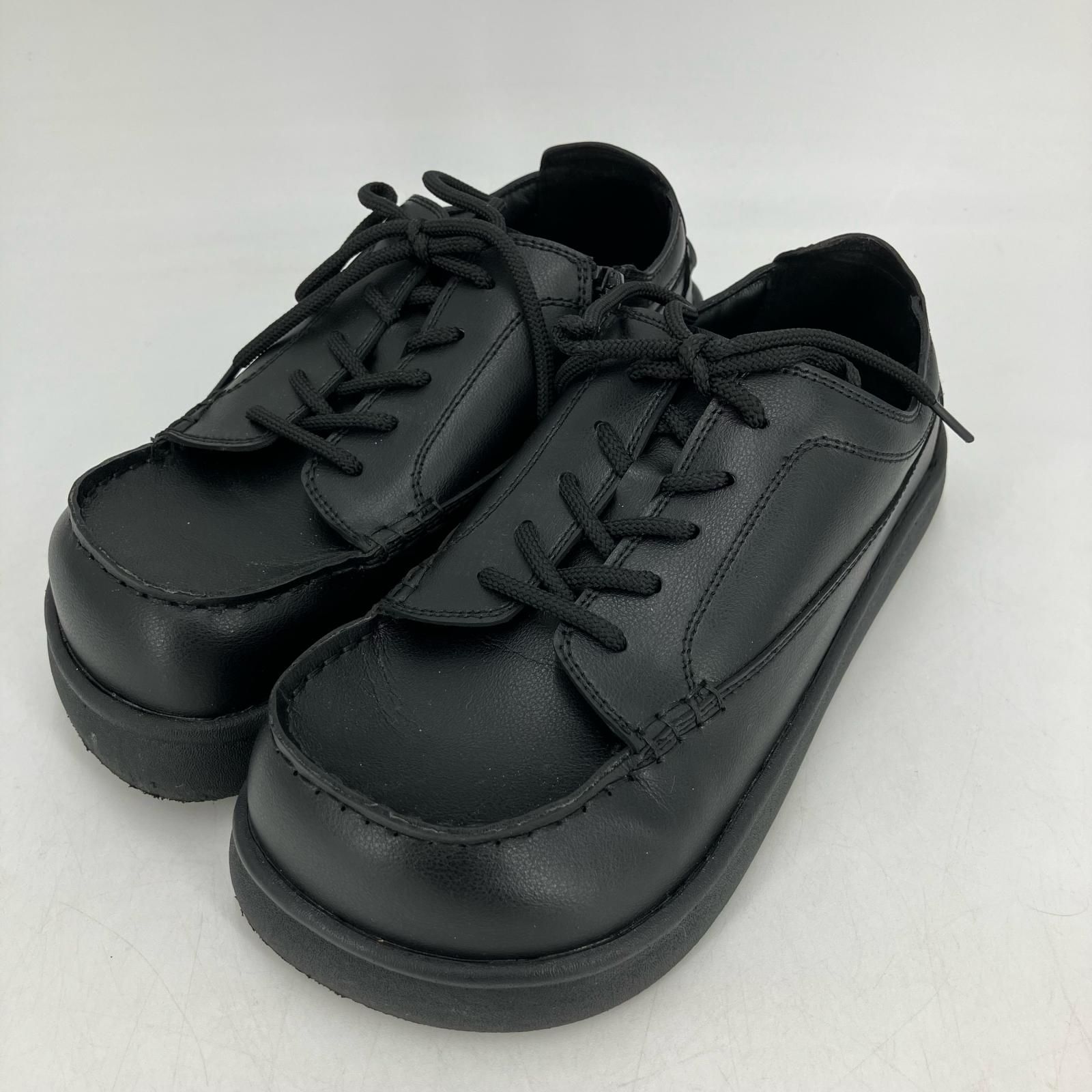 イオン広店】 中古 スニーカー デッキスニーカー Racbaki ブラック 
