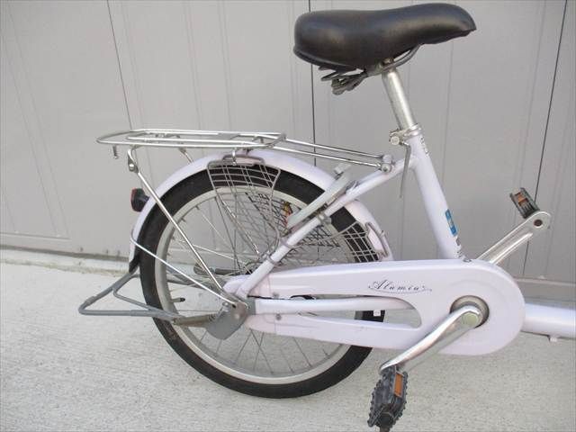 E975 ☆整備済み☆完成車発送☆中古自転車【BS アルミーユ パープル 20 