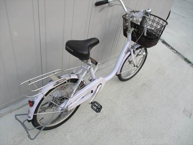 E975 ☆整備済み☆完成車発送☆中古自転車【BS アルミーユ パープル 20 