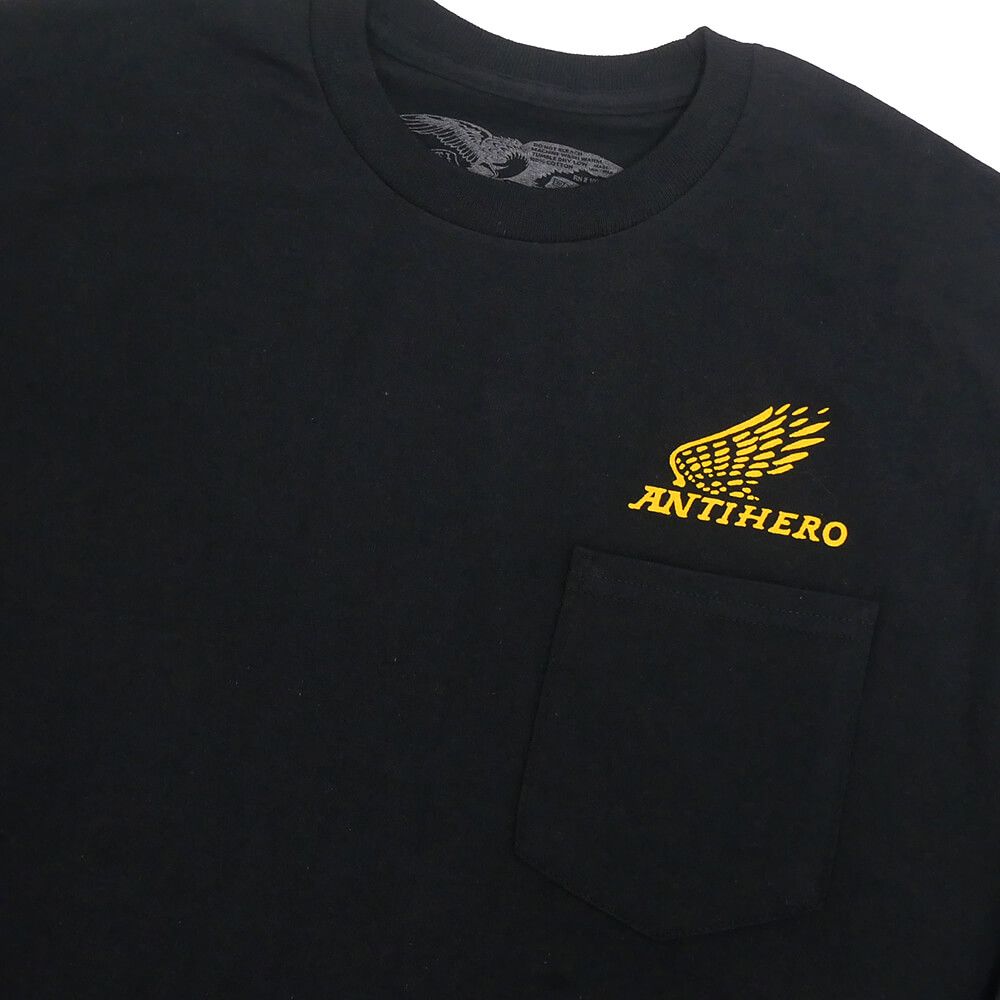 ANTIHERO LONG SLEEVE アンチヒーロー ロングスリーブTシャツ 
