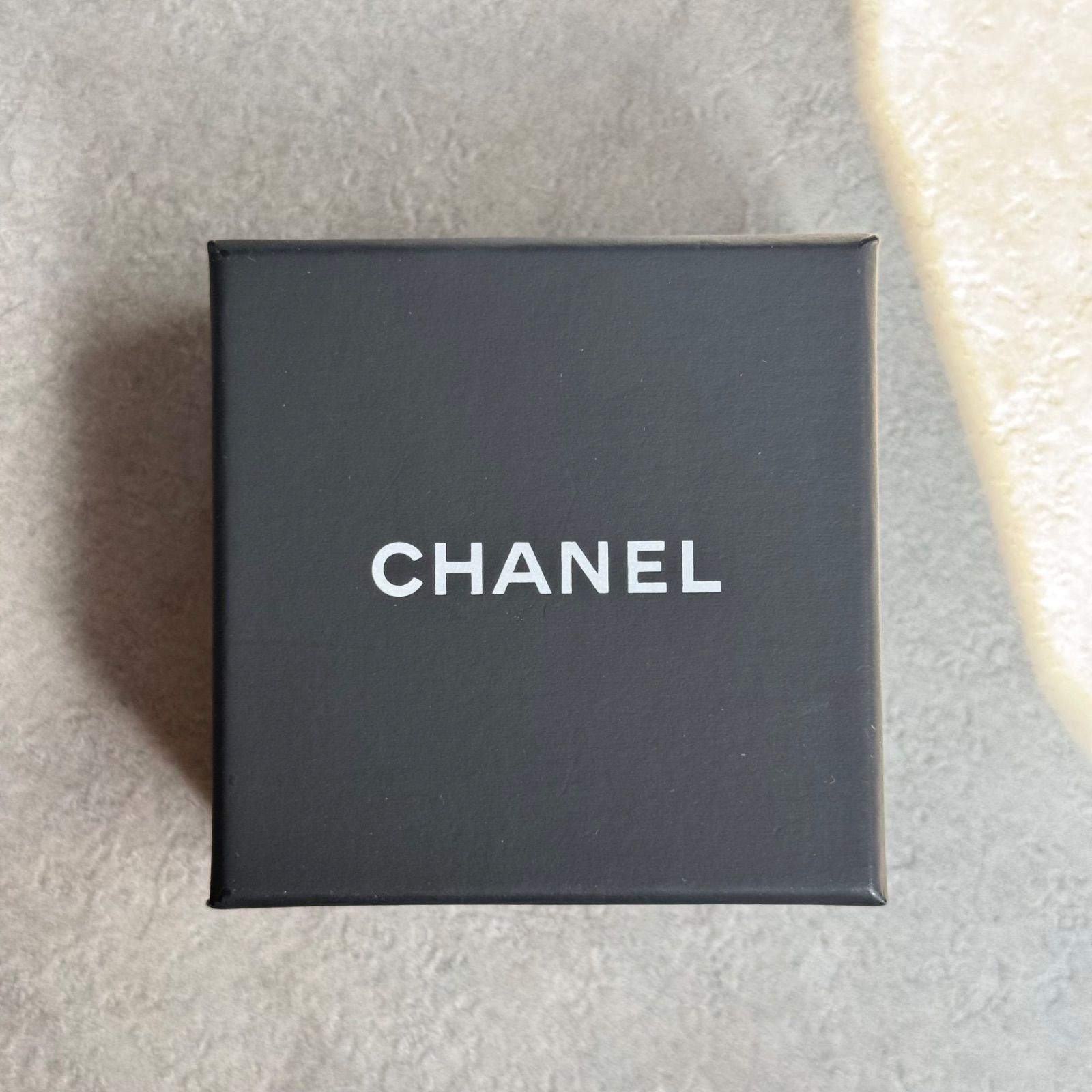 美品 CHANEL シャネル ココマーク フープピアス 両耳用 シルバー a17