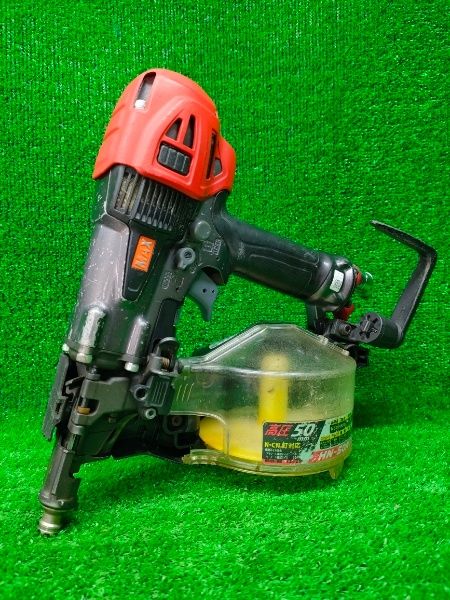 ◎マックス MAX 高圧コイルネイラ HN-50N3(D)-G クールグレー 50mm高 