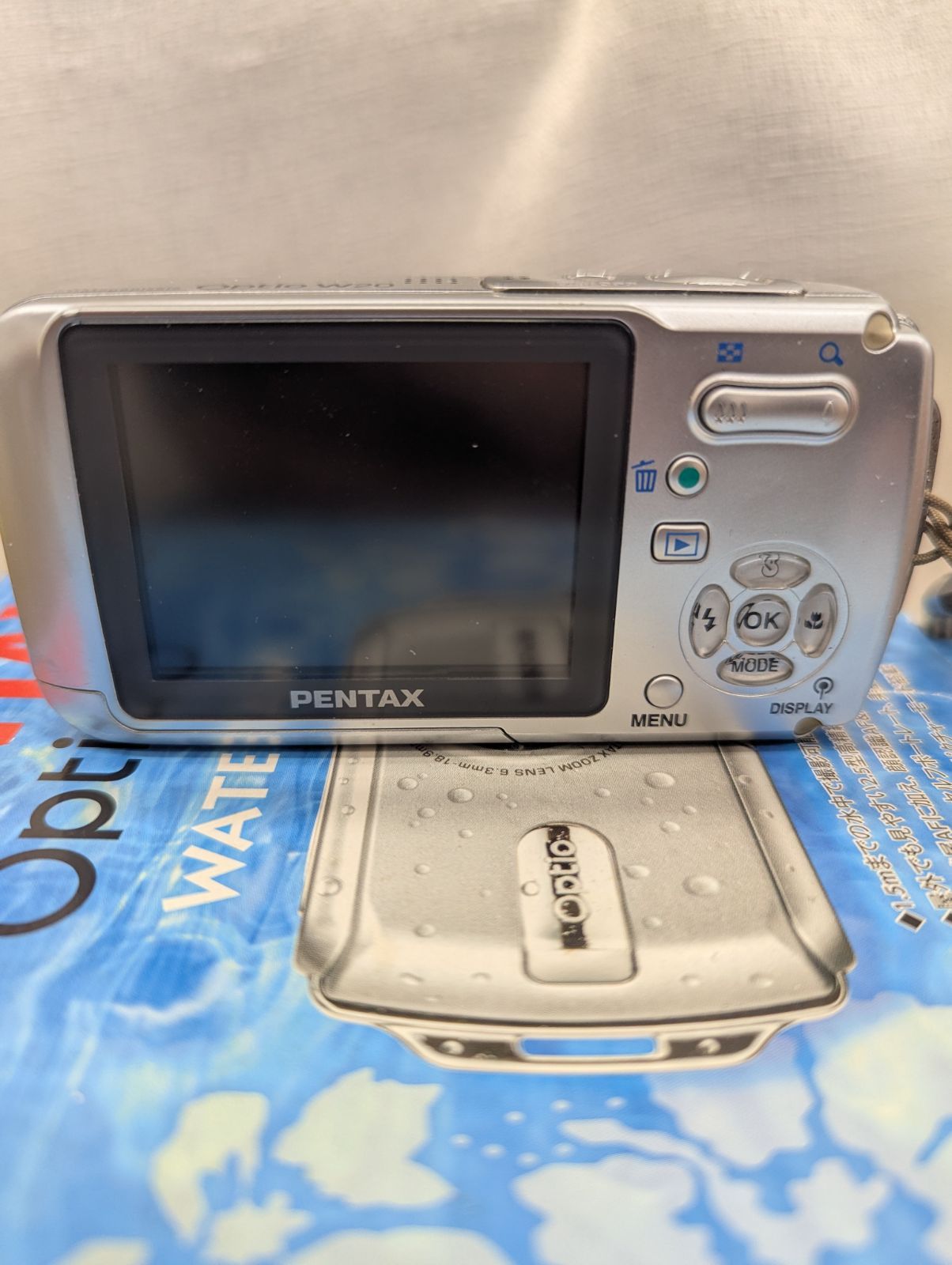 PENTAX Optio W20 防水デジタルカメラ 希少箱付き - メルカリ