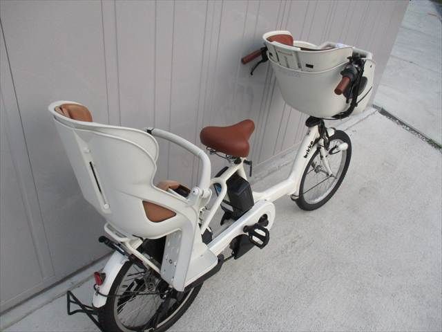E978 ☆整備済み☆完成車発送☆中古子乗せ電動自転車【BS 20インチ 