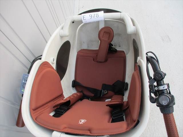 E978 ☆整備済み☆完成車発送☆中古子乗せ電動自転車【BS 20インチ 