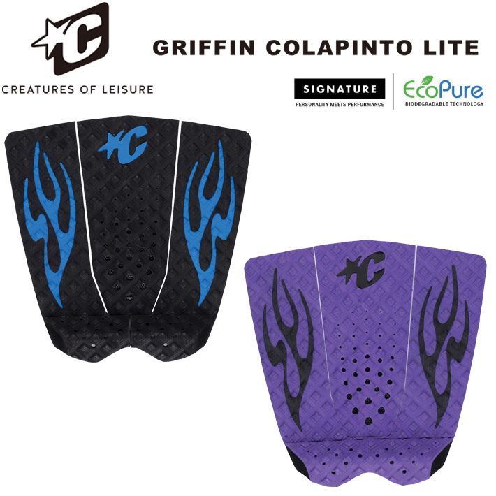 ※パッケージ無し発送 クリエイチャーズ トラクション デッキパッド CREATURES OF LEISURE GRIFFIN COLAPINTO SIGNATURE TRACTION PAD グリフィン・コラピントシグネイチャー