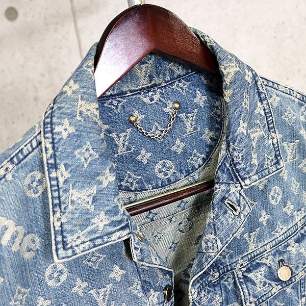 Louis Vuitton 銀座店 ルイヴィトン ×シュプリーム デニムジャケット