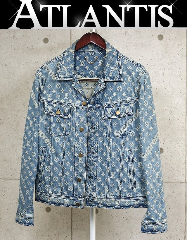 LOUIS VUITTON ルイヴィトン　デニムジャケット　メンズ　58 Louis Vuitton 銀座店 ルイヴィトン ×シュプリーム デニムジャケット