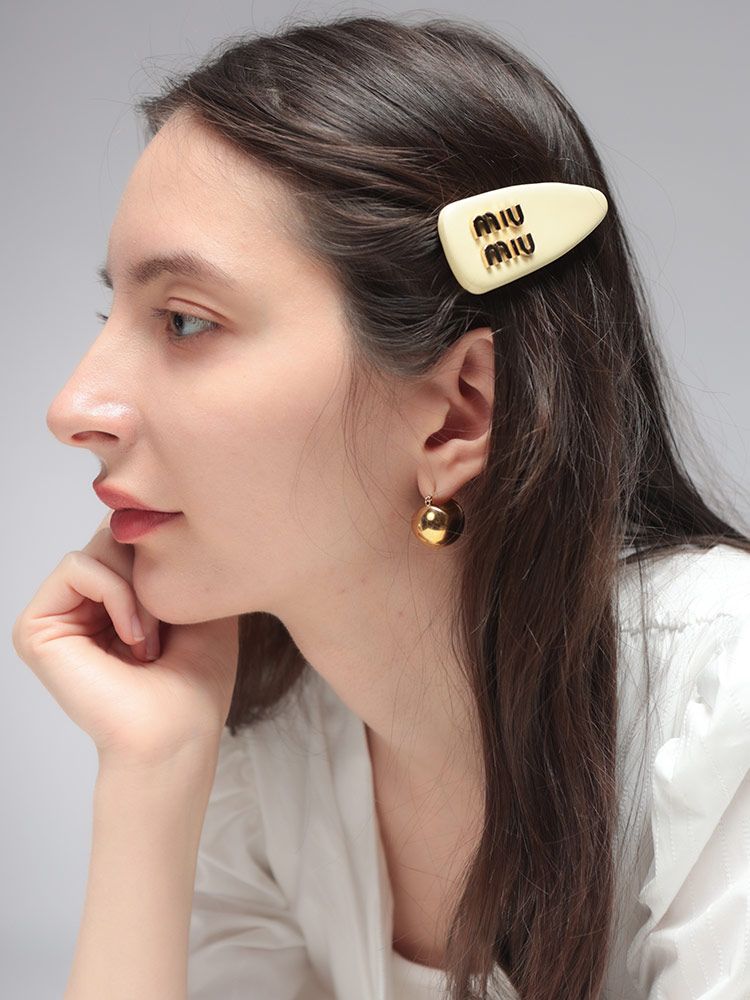 MIU MIU (ミュウミュウ) レディース ヘアクリップ