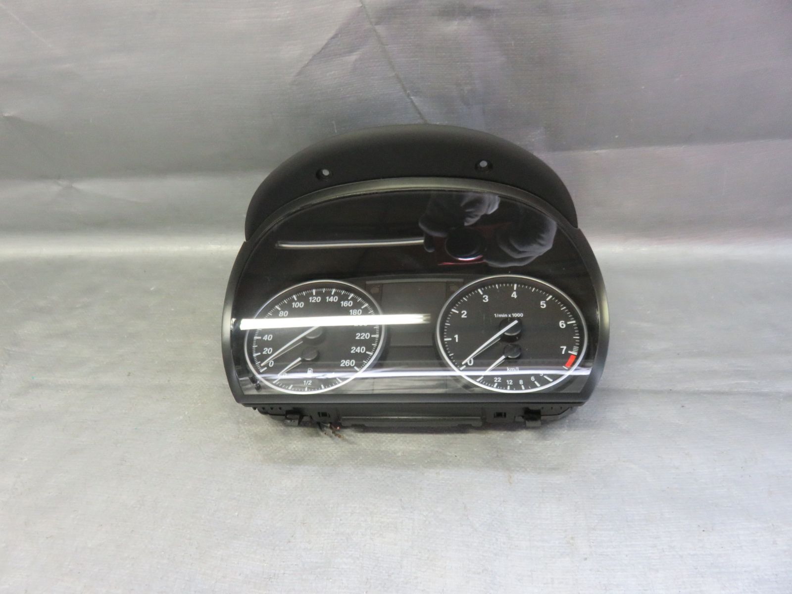 ★STD9778/動作OK BMW 3シリーズ E90 E91 E92 純正 スピードメーター/タコメーター 走行距離不明
