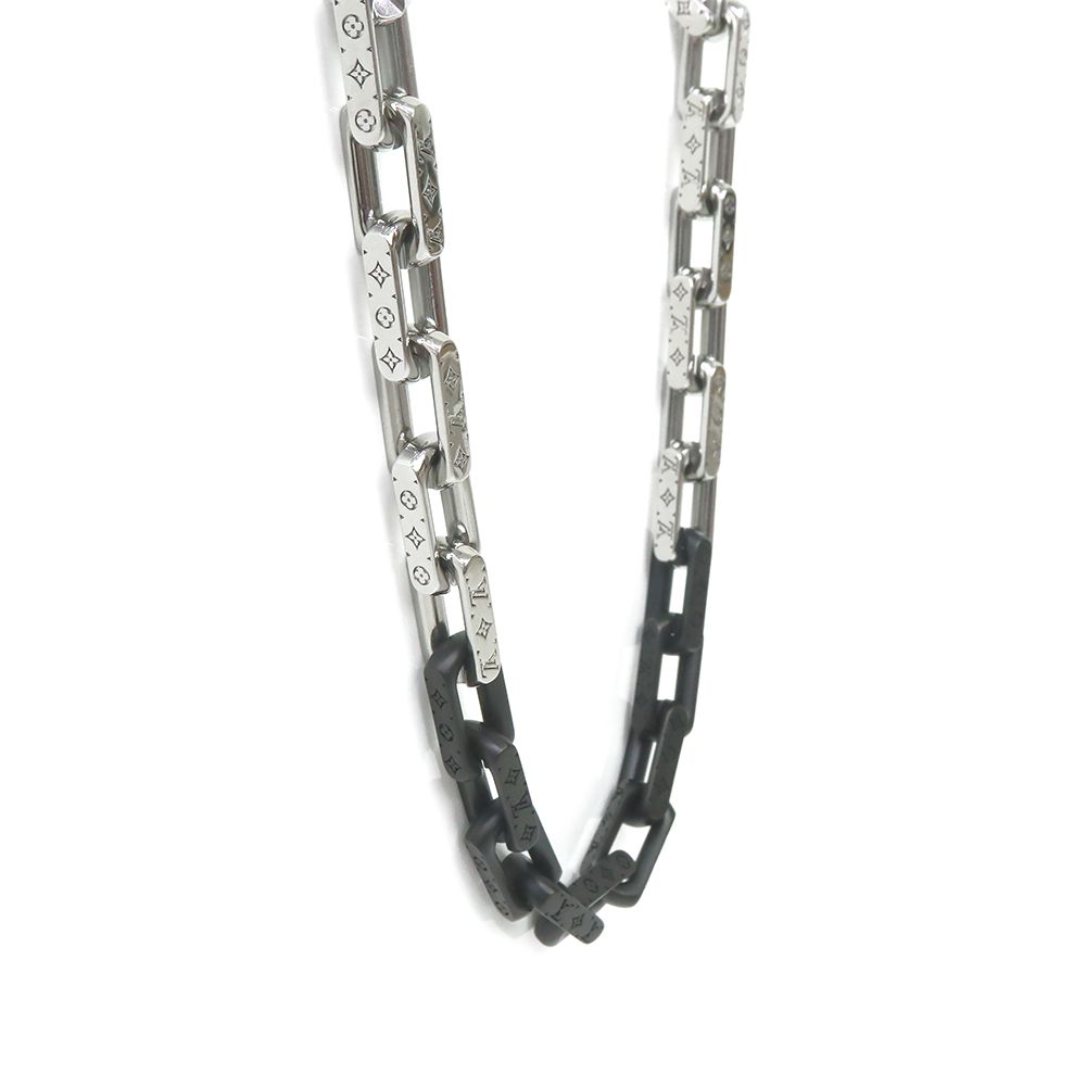 ルイ ヴィトン M00677 モノグラム チェーン シルバー ブラック ルイ ヴィトン M00677 モノグラム チェーン シルバー ブラック