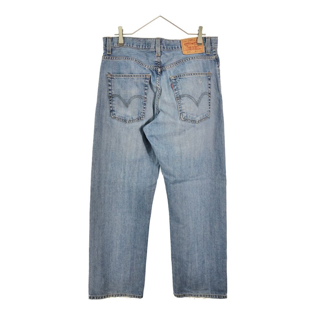 00年代 Levi's リーバイス 569 デニムパンツ ライトブルー(メンズ W32 L32)中古 古着 X6753 00年代 Levi's リーバイス 569 デニムパンツ ライトブルー(メンズ W32