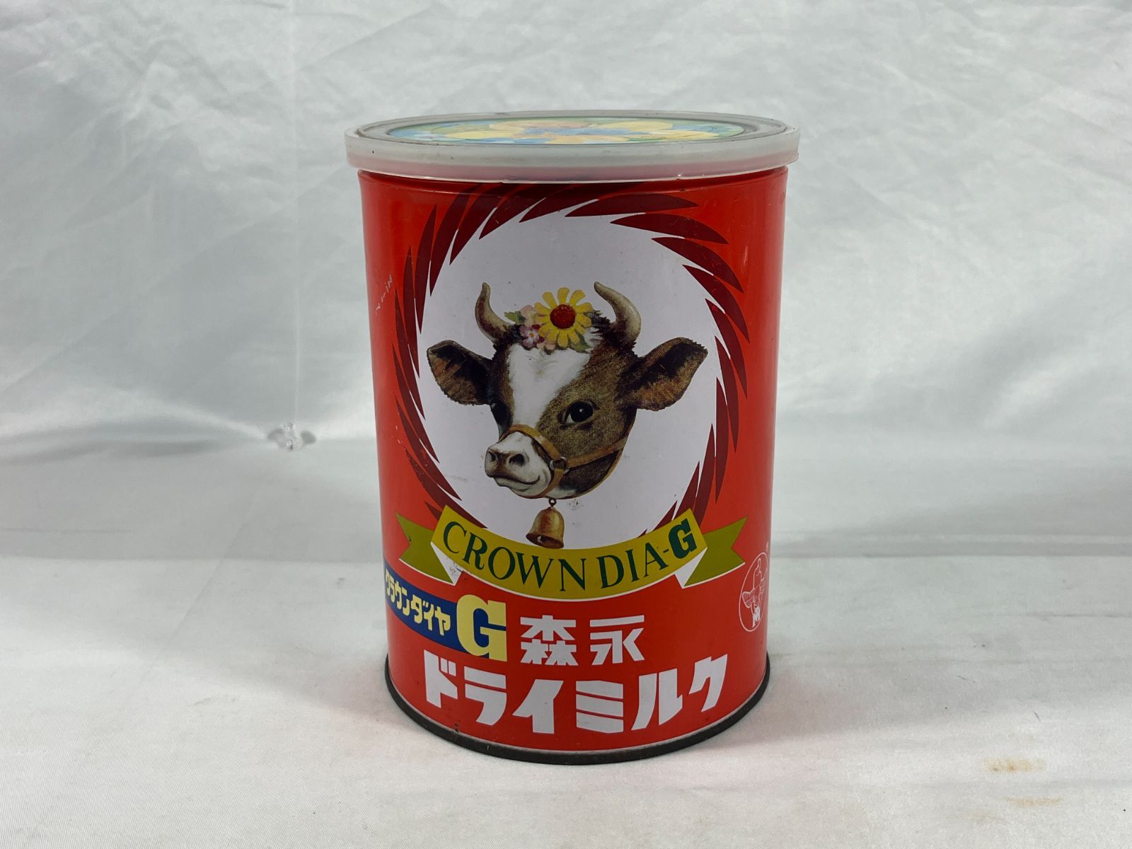 森永乳業 森永ドライミルク CROWN DIA-G クラウンダイヤG 空き缶 缶 