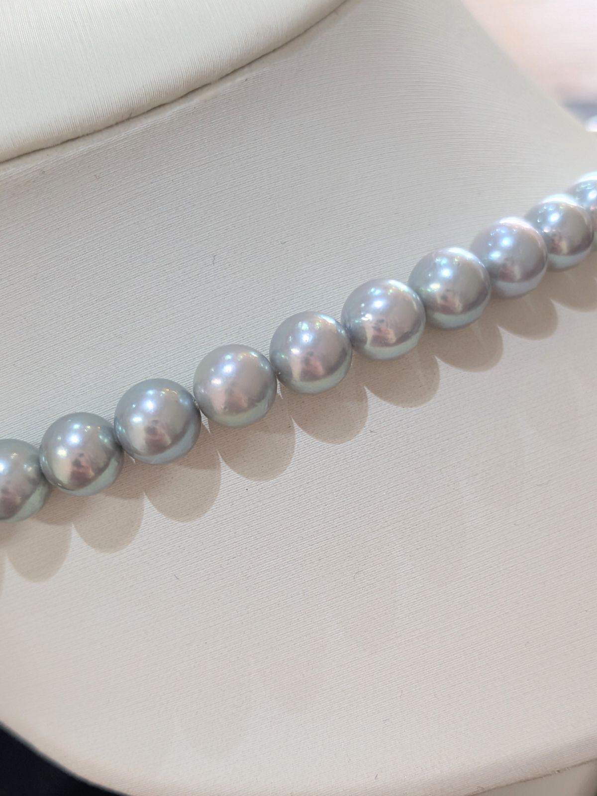希少】TASAKI アコヤ真珠 パール ネックレス 大きさ6.5㎜〜6.7
