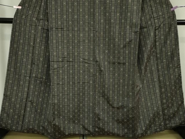 平和屋本店○極上 本場琉球 読谷山花織 紬地 蝉色地 逸品 DZAB5466kh6