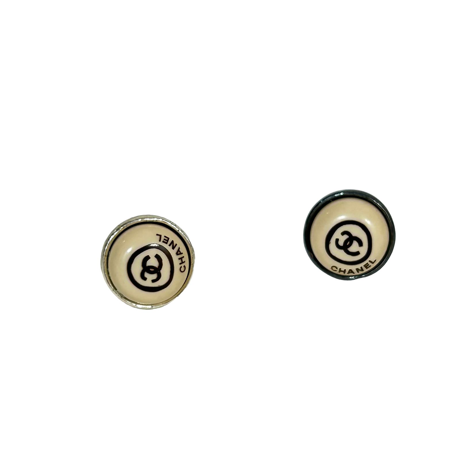 シャネル CHANEL 00T ヴィンテージ ボタン型 ココマーク サークル 