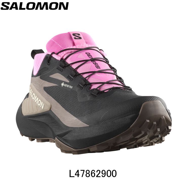 サロモン SALOMON GENESIS GORE-TEX ジェネシス ゴアテックス ランニングシューズ 靴 ウィメンズ レディース 女性【l47862900】陸上・ランニング用品