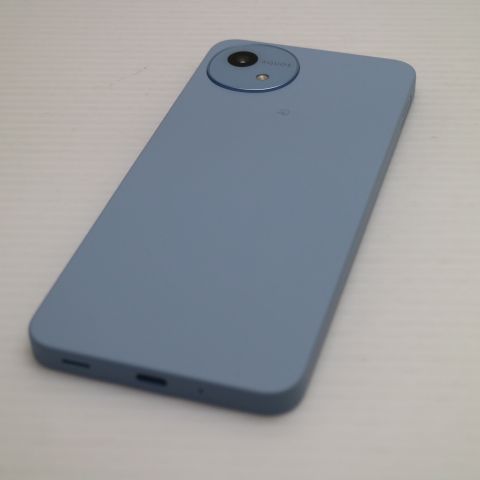 新品同様 SIMフリー AQUOS wish4 ブルー スマホ SHARP 即日発送 土日祝