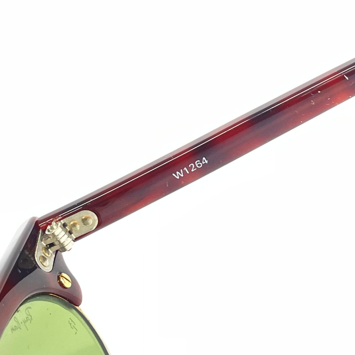 Ray-Ban レイバン サングラス/CLUBMASTER OVAL  B&L/USA製/砂打ち VINTAGE   ブラウン ユニセックス / 241019001426 Ray-Ban レイバン サングラス/CLUBMASTER OVAL B&L/USA製/砂打ち