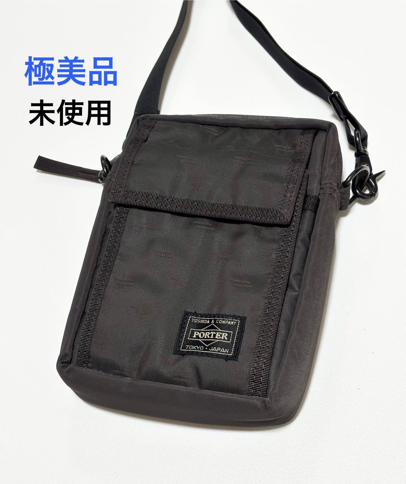 未使用・極美品】PORTER ポーター ミニショルダーバッグ ブラウン 吉田 