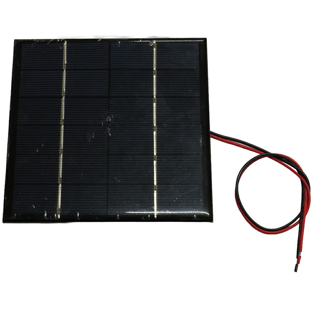 太陽電池モジュール ソーラーパネル 6.0V 333mA 2W - メルカリ