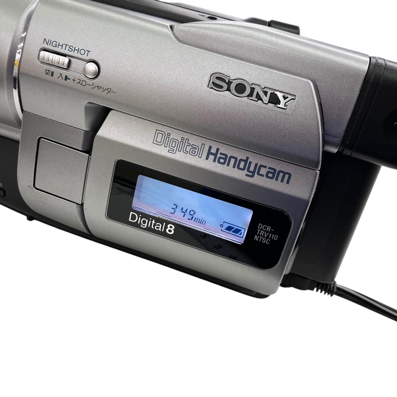 SONY DCR-TRV10 ビデオカメラ 本体　通電確認済 186000 通電確認のみ SONY ソニー デジタルハンディカム ビデオカメラ