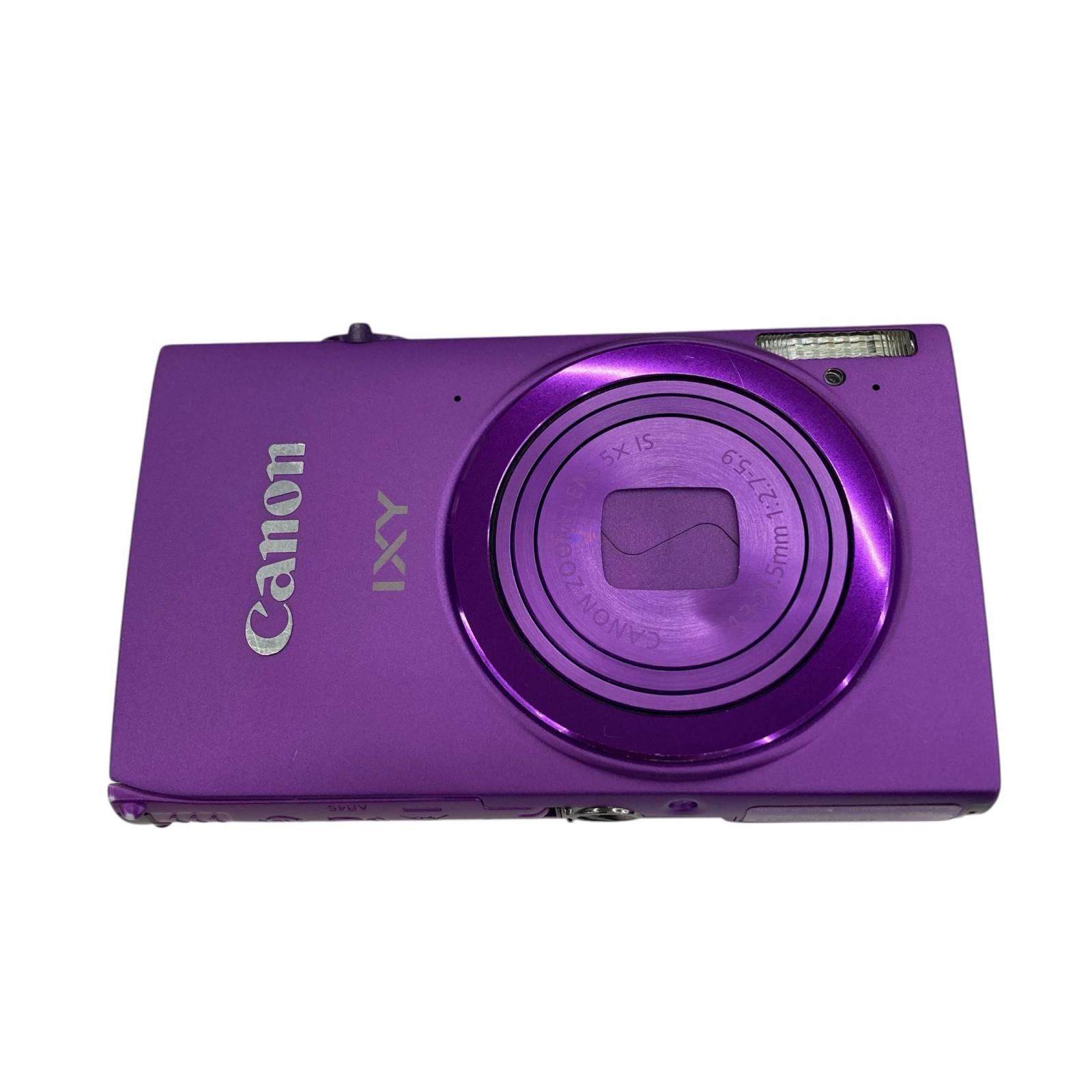 118011 動作未確認 Canon キャノン パープル IXY 430F - メルカリ