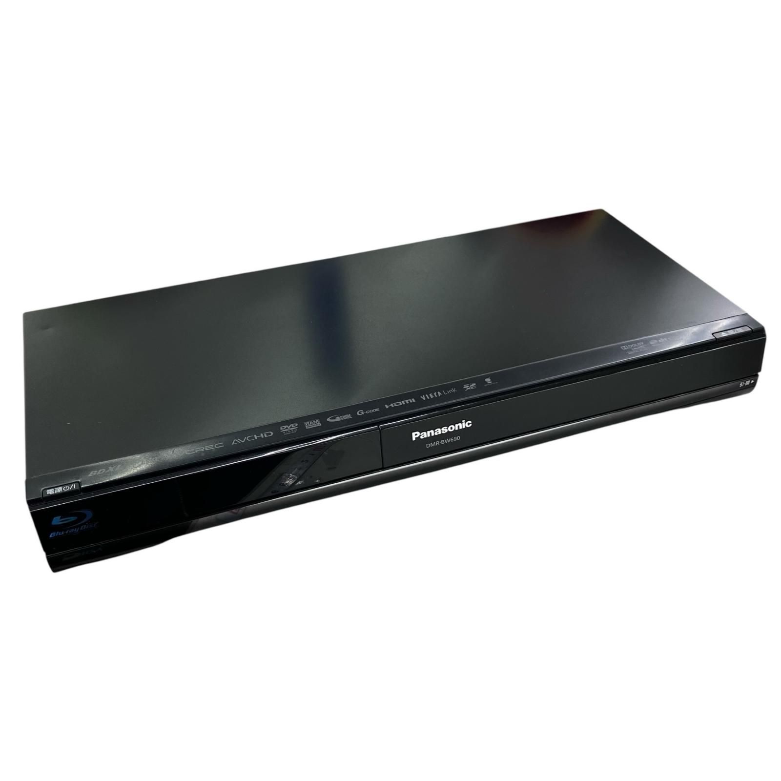 186001 動作未確認 Panasonic パナソニック Blu-rayレコーダー 2010年