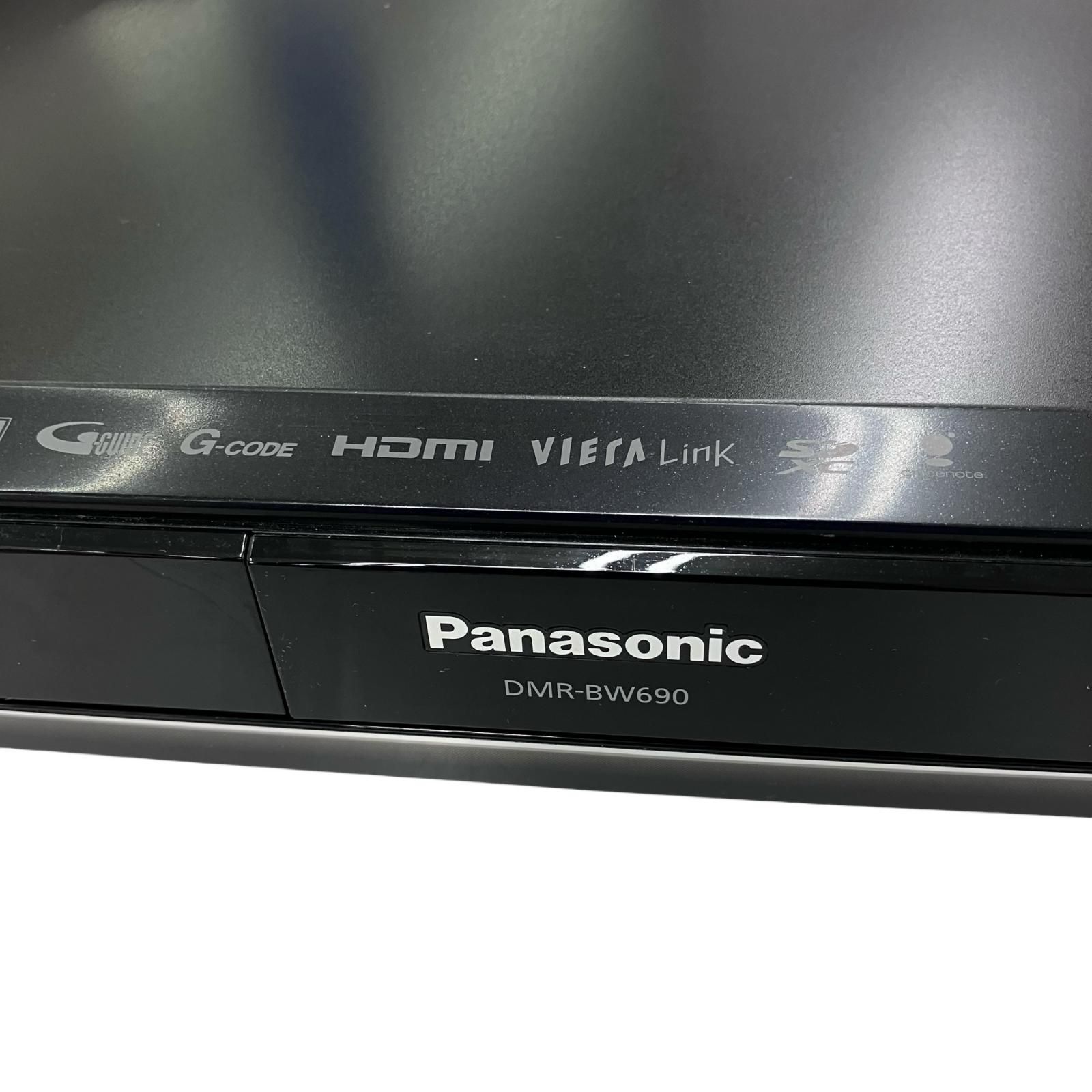 186001 動作未確認 Panasonic パナソニック Blu-rayレコーダー 2010年