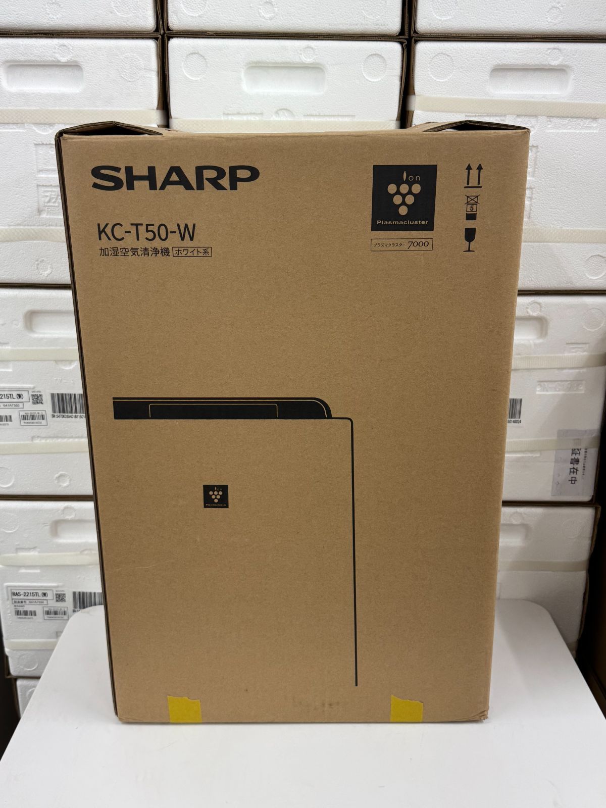 開封未使用品】SHARP 空気清浄機 KC-T50-W 2024年製 - メルカリ