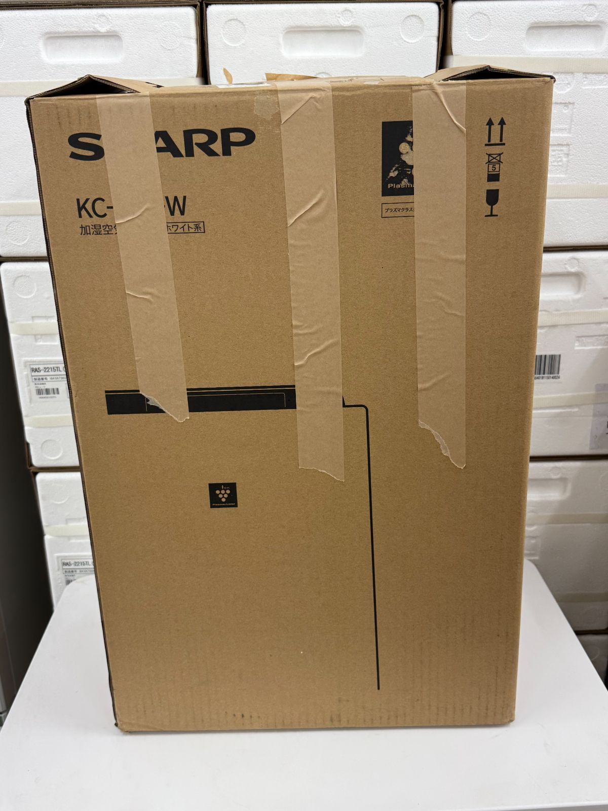 新品未開封加湿空気清净機 SHARP KC-S50W-W 2025年製 【公式通販】