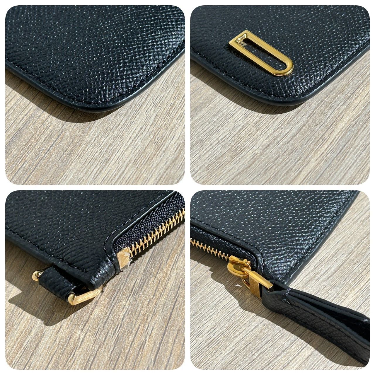 DELVAUX】デルヴォーコインケース ヴァガボンド ブラック コインカード 