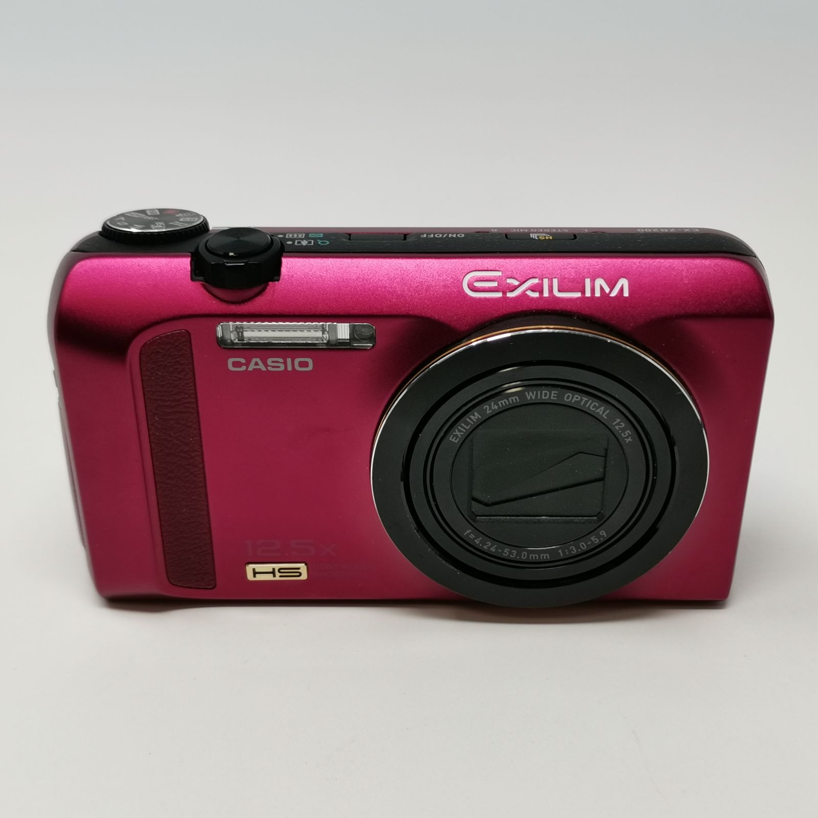 CASIO EXILIM EX-ZR200 カメラ コンデジ ピンク 本体のみ 充電器ない 