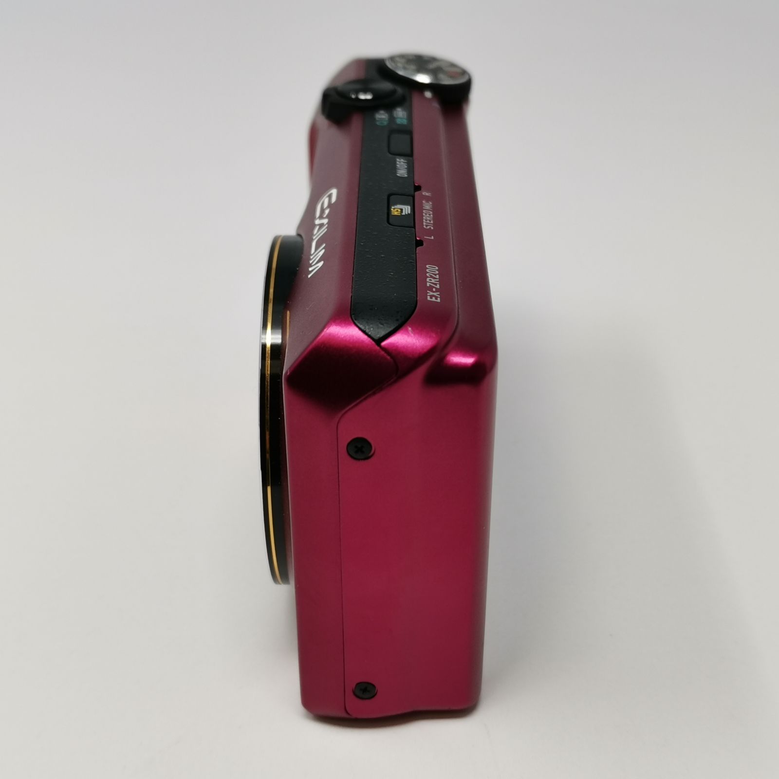 実写美⭕️【動作確認済】CASIO EXILIM EX-ZR200 ピンクレッド 【公式