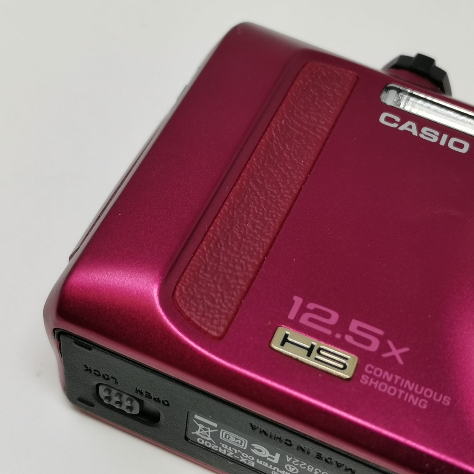 実写美⭕️【動作確認済】CASIO EXILIM EX-ZR200 ピンクレッド 【公式
