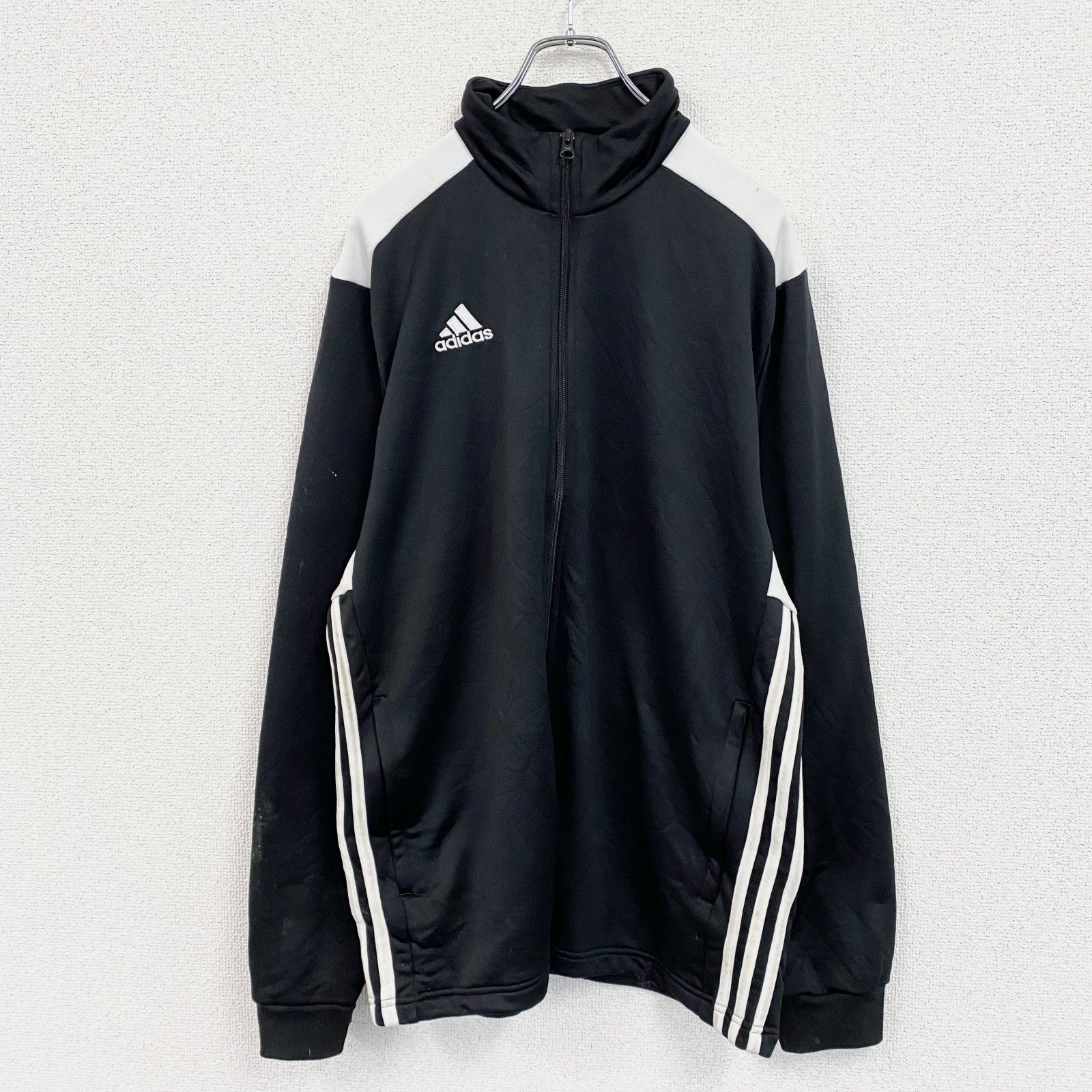 古着 used adidas アディダス トラックジャケット/ジャージ 黒 